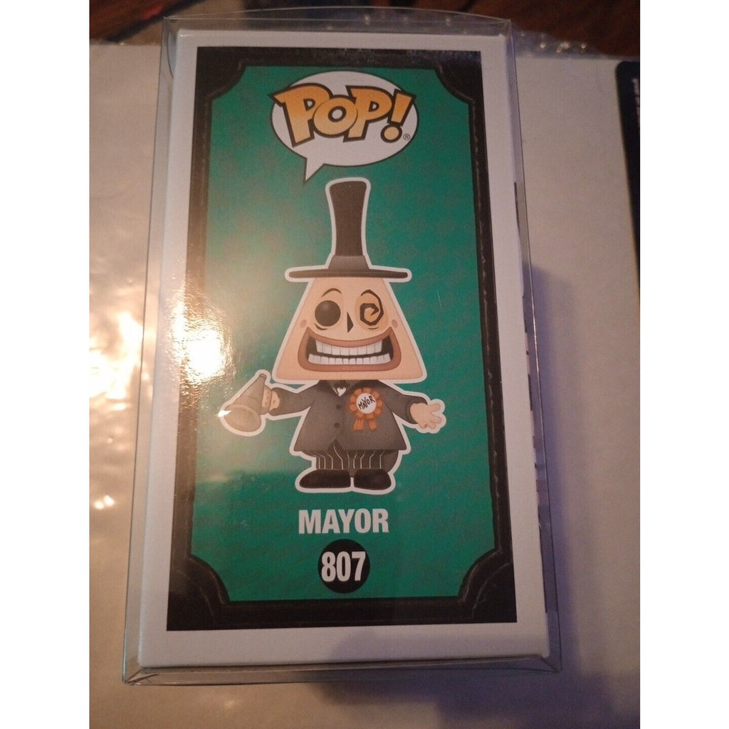 Funko POP! Nightmare Before Christmas Figure MAYOR (Diamond Collection) #807 *NM
