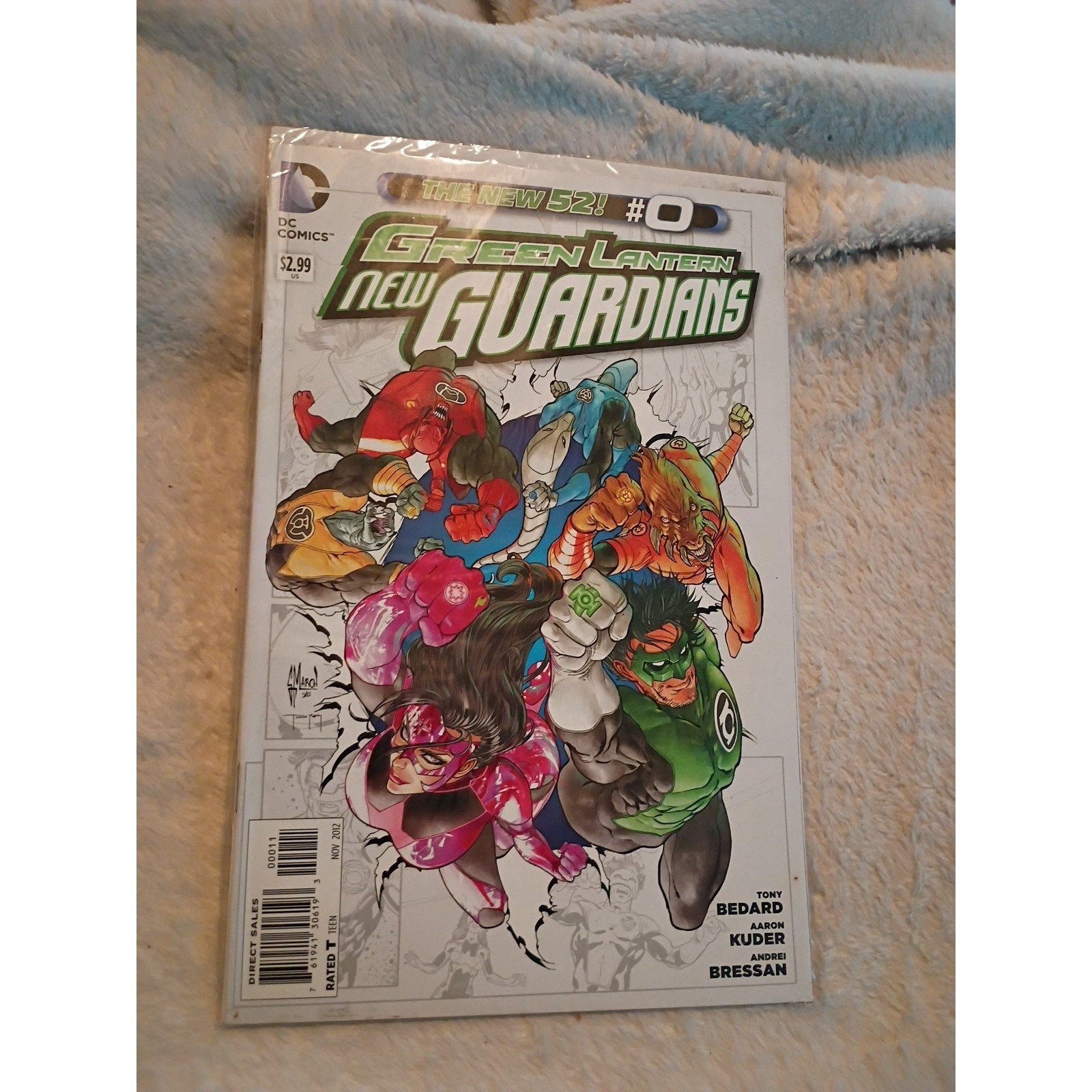Green Lantern New Guardians New 52 DC #0-7 Comics Lot of 8 Comics VF To NM