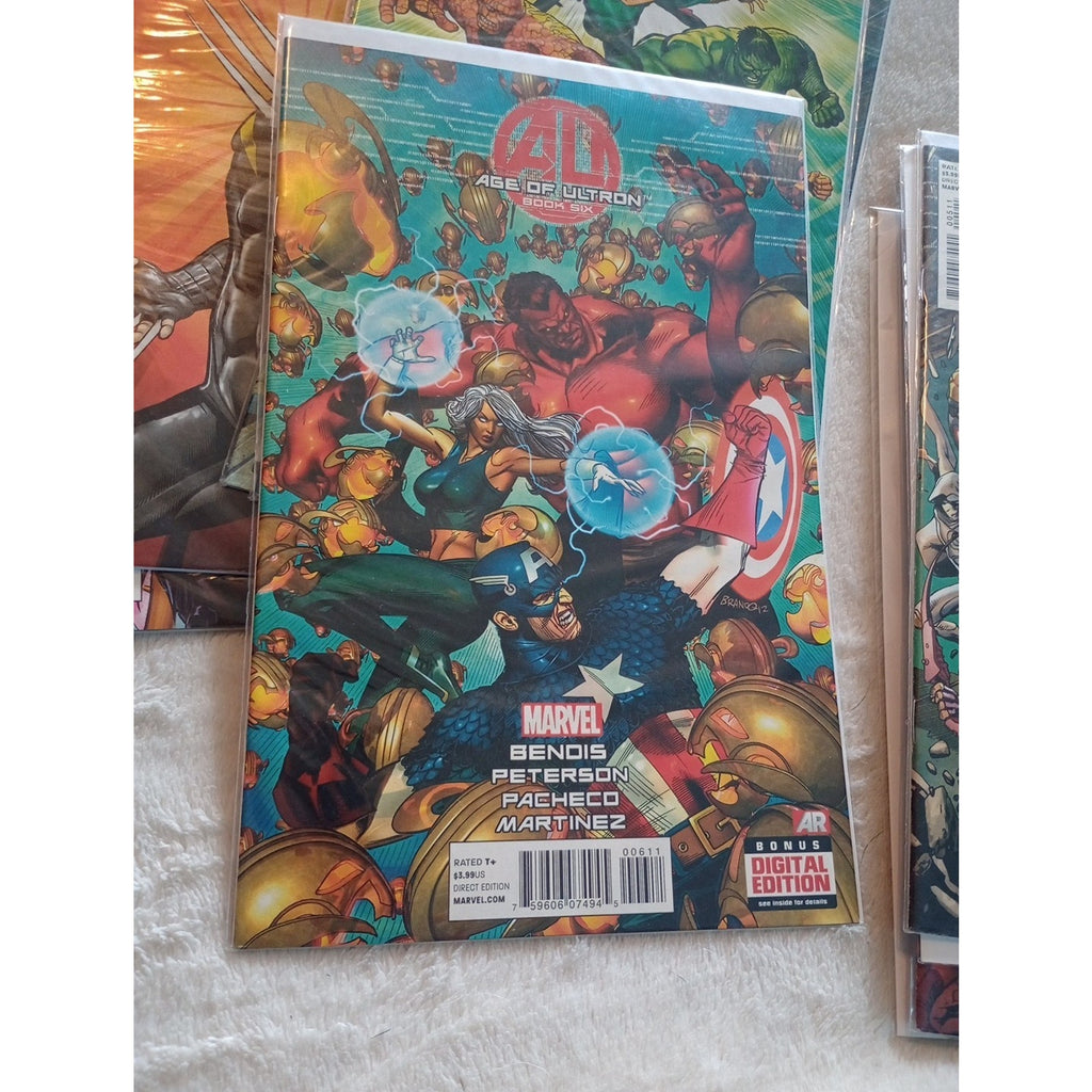 Age of Ultron #1-10 + A.1 Marvel 2013 Complete Set Vf To NM Avengers Comics