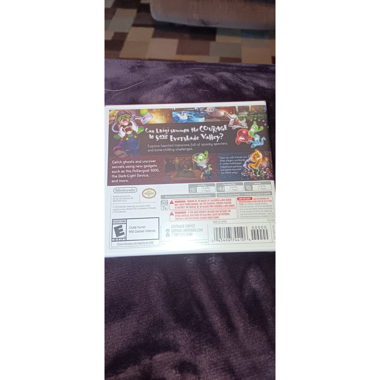 Luigi Mansion: Dark Moon (Nintendo Selects) 3DS (Brand New Factory Sealed) MINT