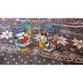 Vintage Flintstones Hardee's 1991 First 30 Years Set Of 2 Vintage Glasses