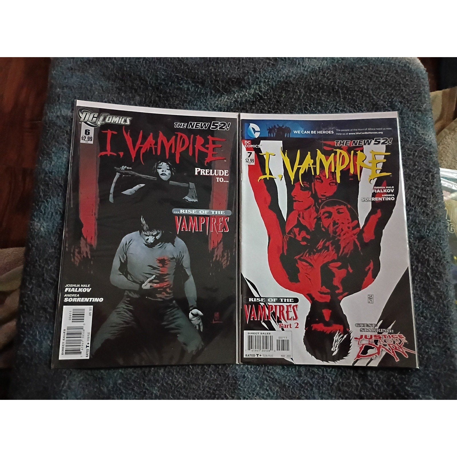 DC Comics I, Vampire Vol. 1 (2011) #0-19 Complete Series Lot Of 20 VF To NM
