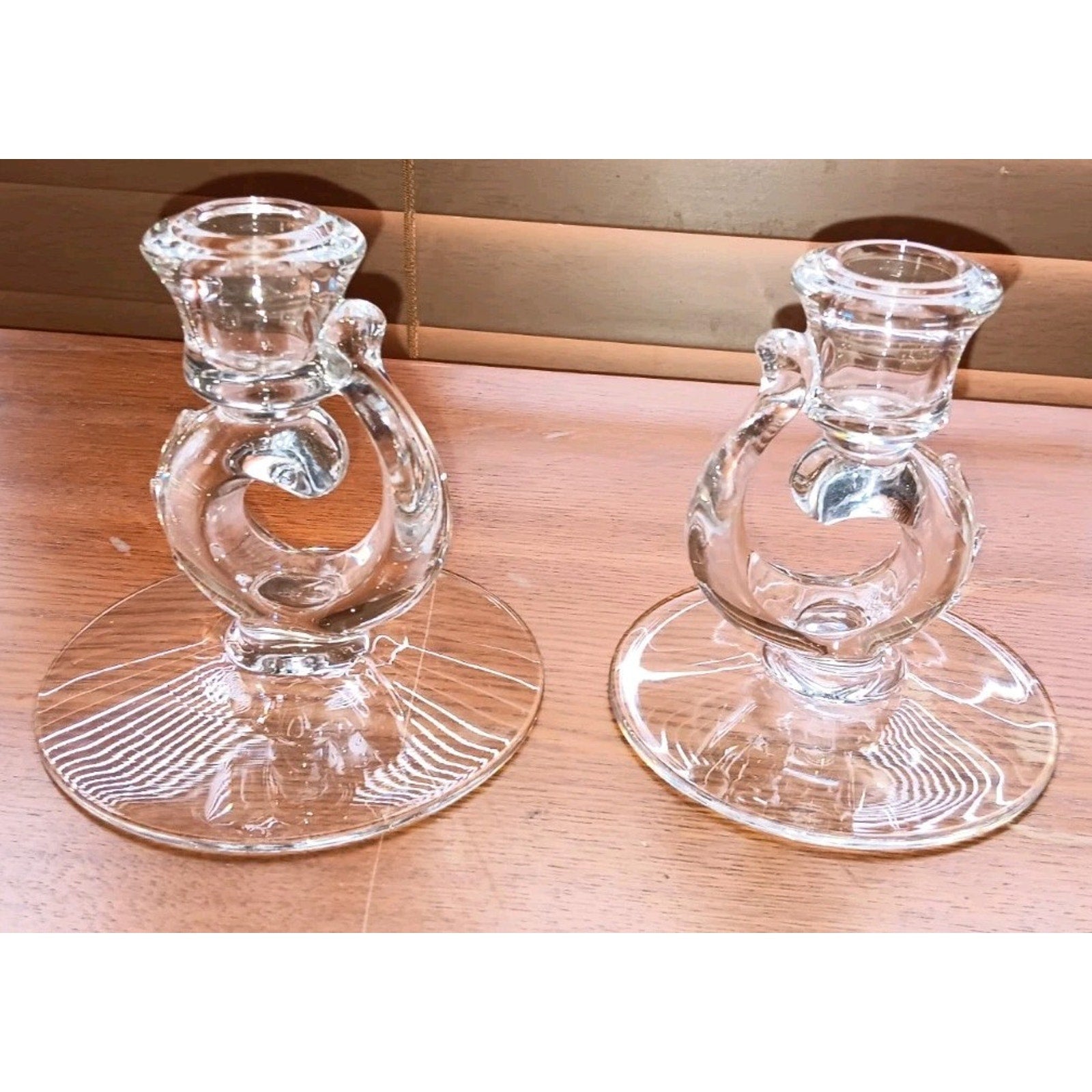 Pair of Vintage CENTURY Hollywood Regency Candlestick Holders!