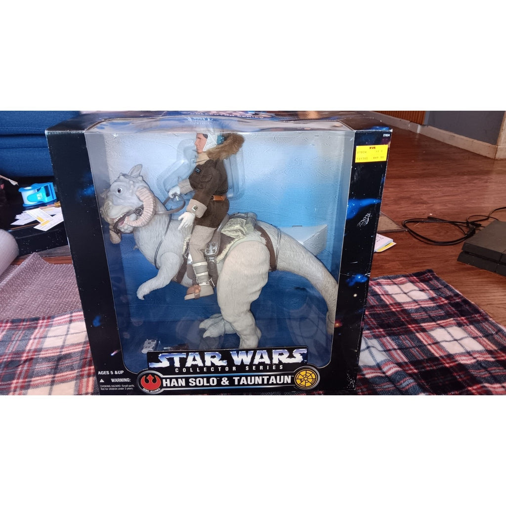 Star Wars 1997 Collectors Series 12" Han Solo Tauntaun Kenner NIB SEALED