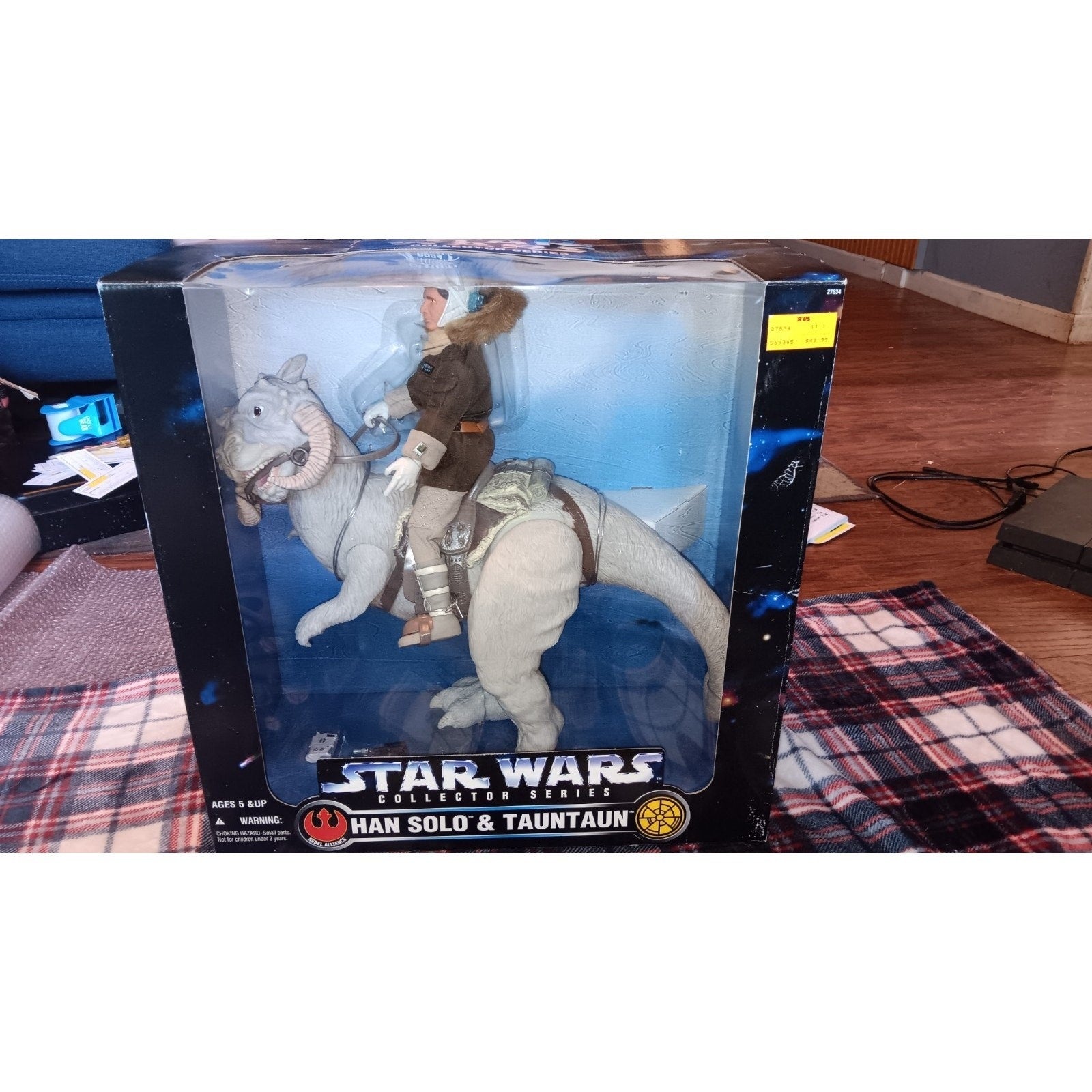 Star Wars 1997 Collectors Series 12" Han Solo Tauntaun Kenner NIB SEALED