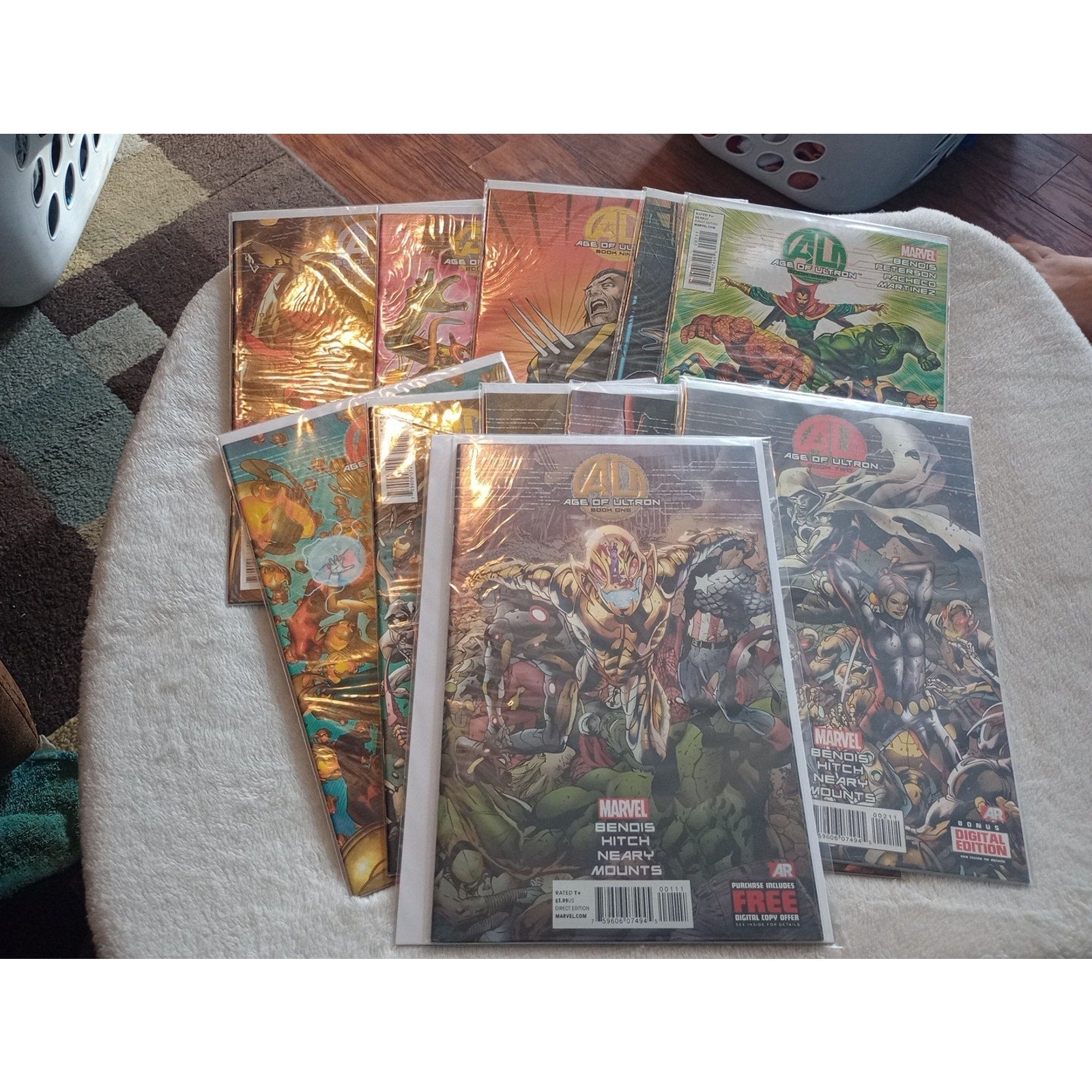 Age of Ultron #1-10 + A.1 Marvel 2013 Complete Set Vf To NM Avengers Comics