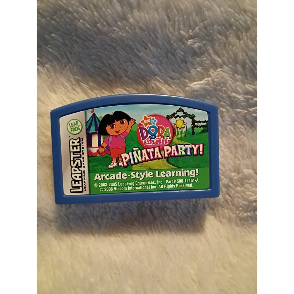 Leapster games DORA the EXPLORER PINATA PARTY & WILDLIFE RESCUE & Animal Rescue