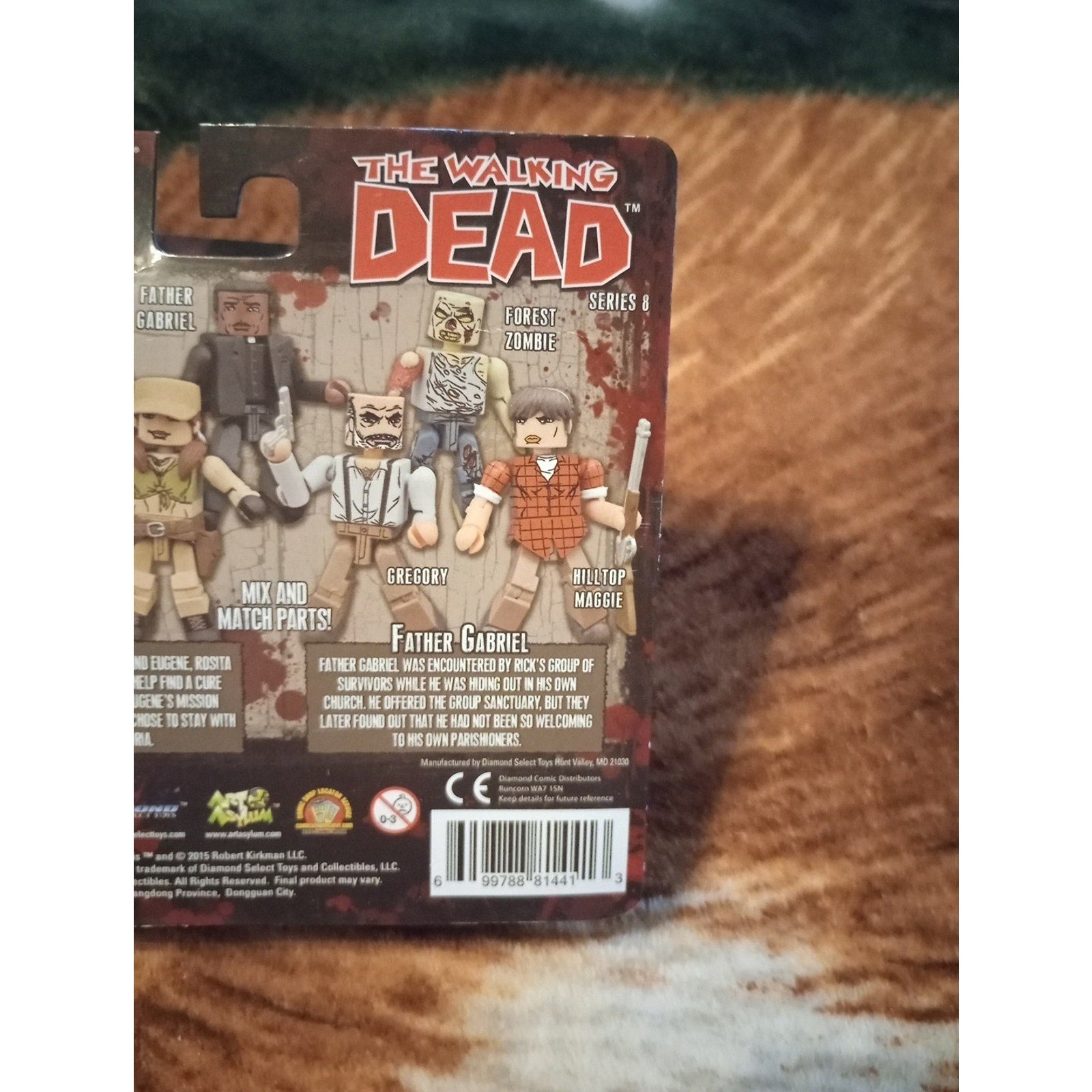 The Walking Dead Minimates Wave 08 Rosita And Father Gabriel Two Pack Brand New
