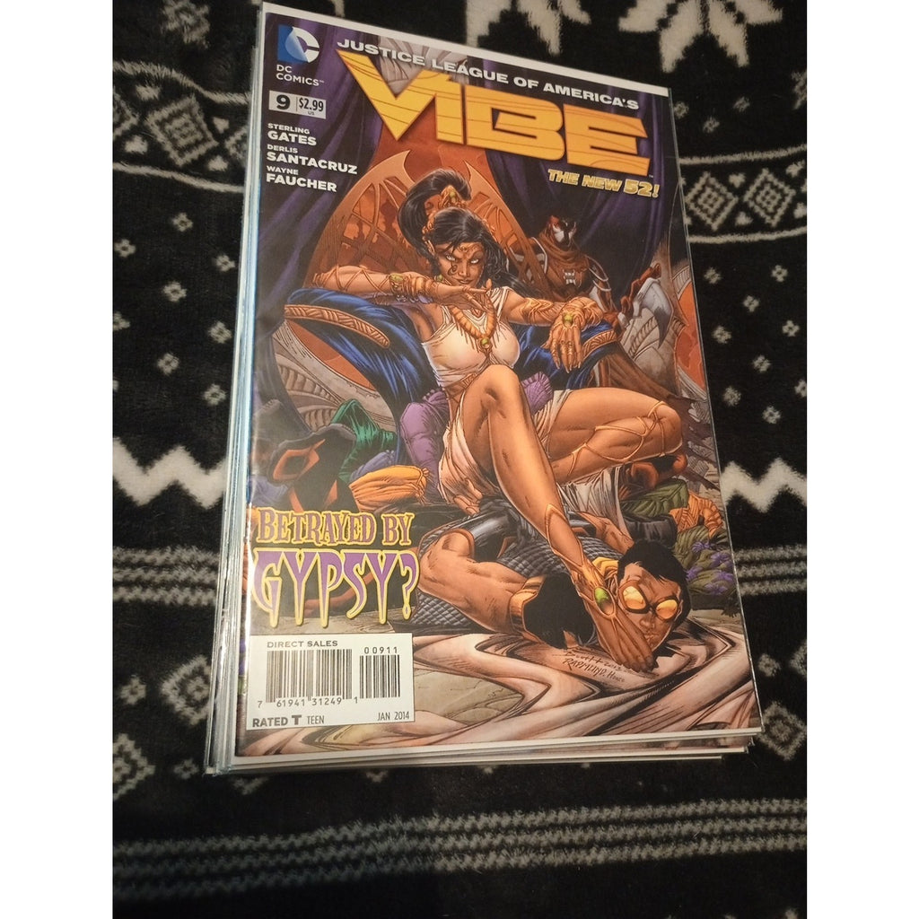 Justice League of America's Vibe #1-9 2013 DC Comics High Grade NM Full Run