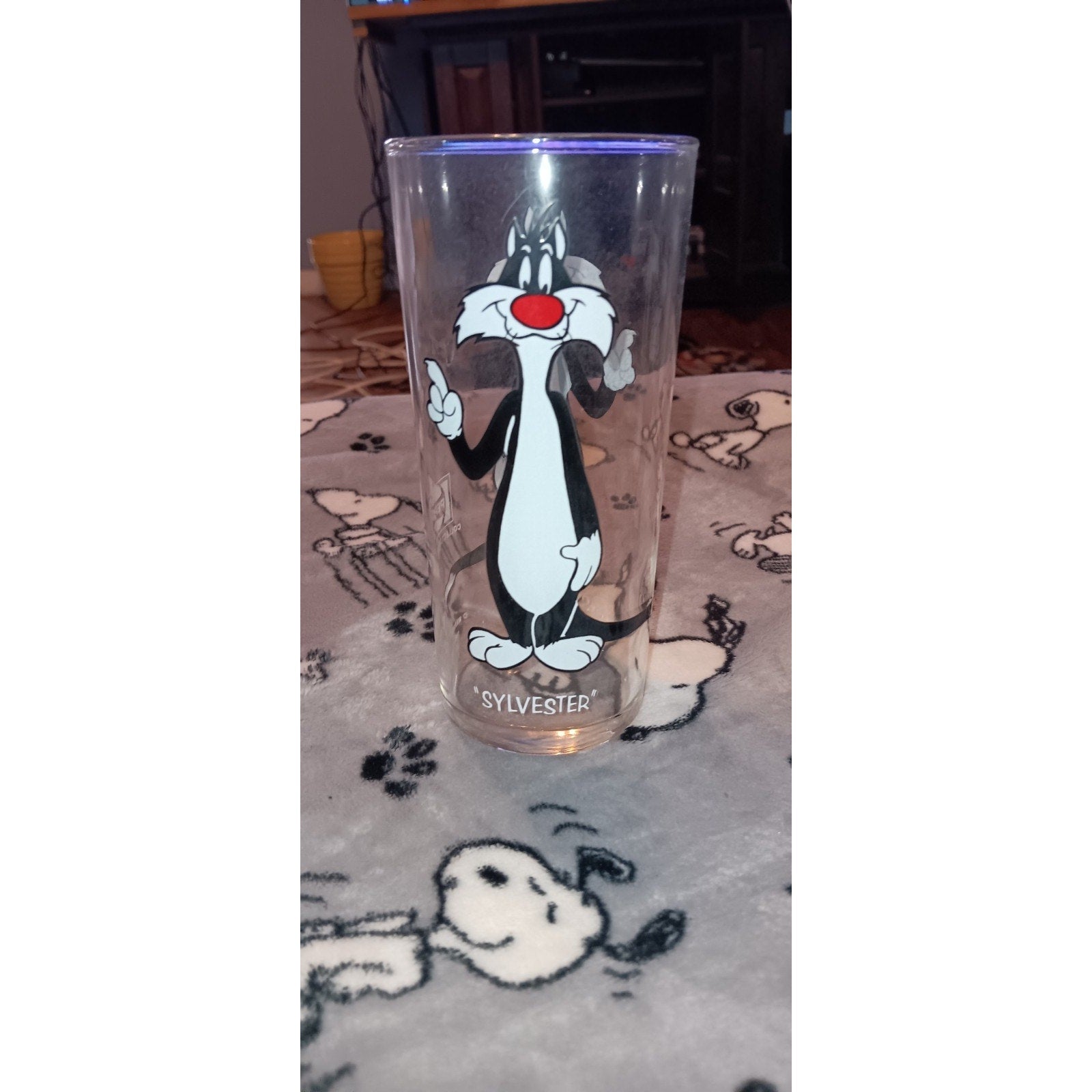Sylvester Drinking Glass Warner Bros. 1973 Pepsi Collector Series