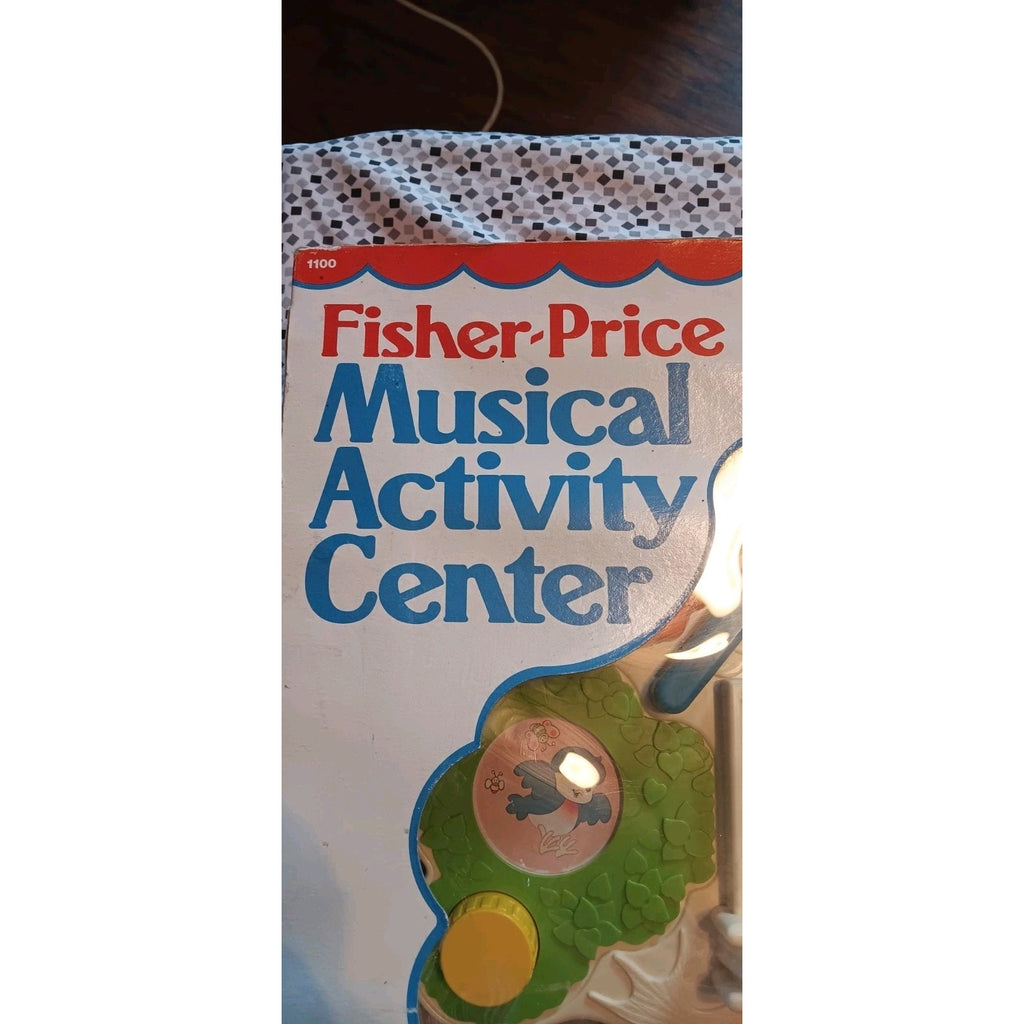 VTG Fisher Price Musical Activity Center #1100 In Original Box With Manual 1985