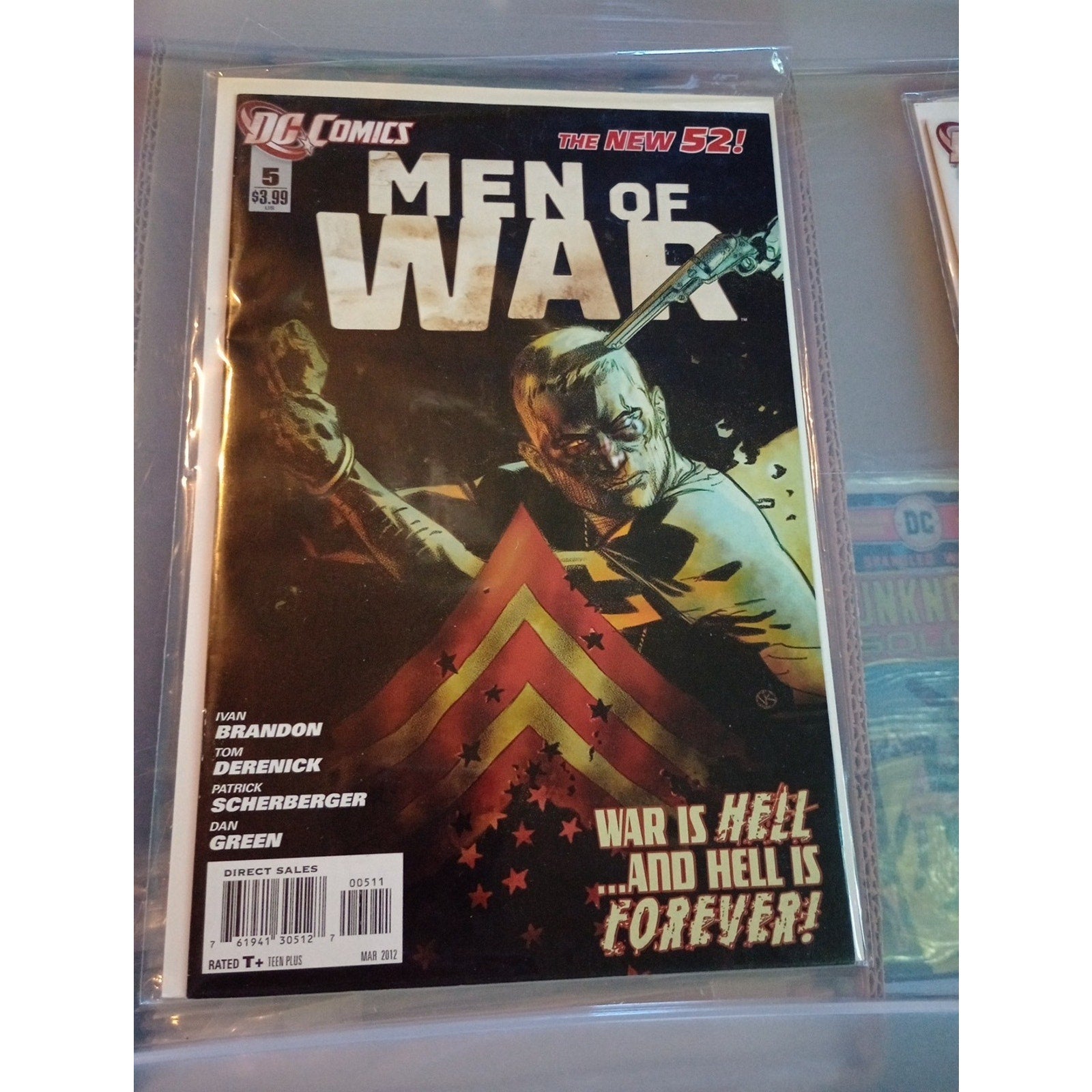 MEN OF WAR #1,2,3,4,5,6; DC NEW 52; All NM GREAT BOOKS Full Run Lot Of 6
