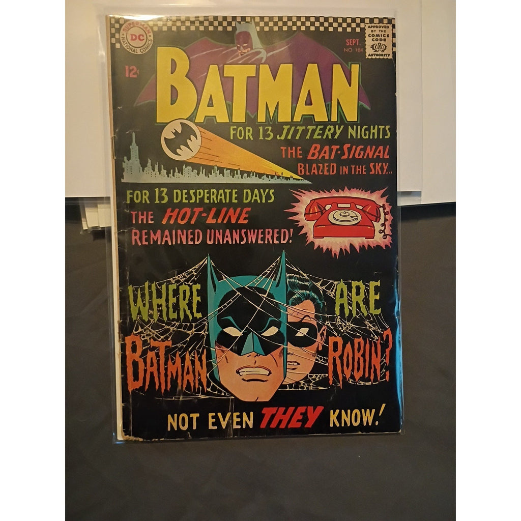 BATMAN #183-184 (1966) *Key 2nd Appearance Poison Ivy! GD TO VG robin DC Comics