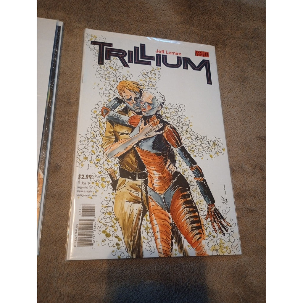 Trillium 1-5 (Vertigo 2013) Jeff Lemire Full Run Lot Of 5 VF To NM Condition