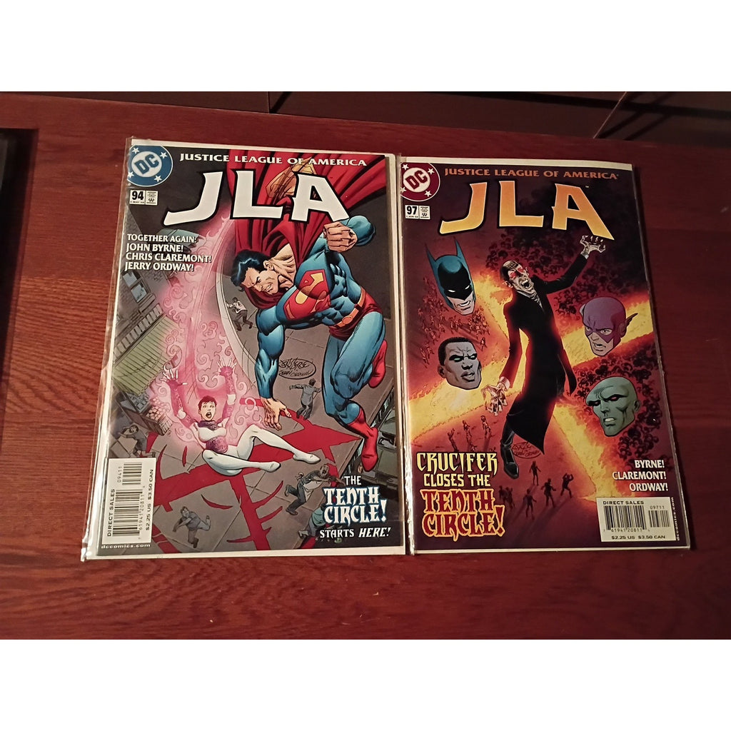 JLA #94-114: 11 issue lot DC COMICS 2004. VF To NM Superman Batman High Grade