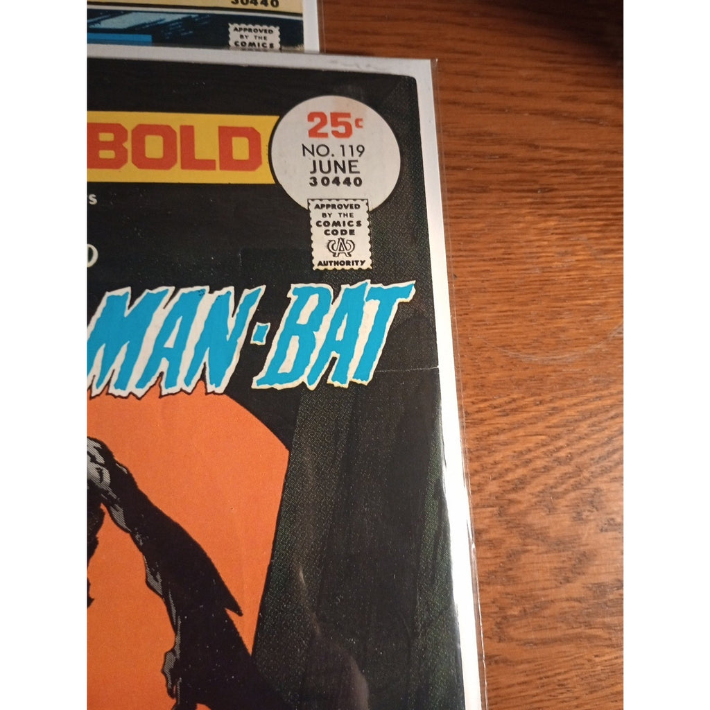 Batman The Brave and the Bold Lot Of 4 #110, 119, 121, 122 (DC Comics 1975) FN