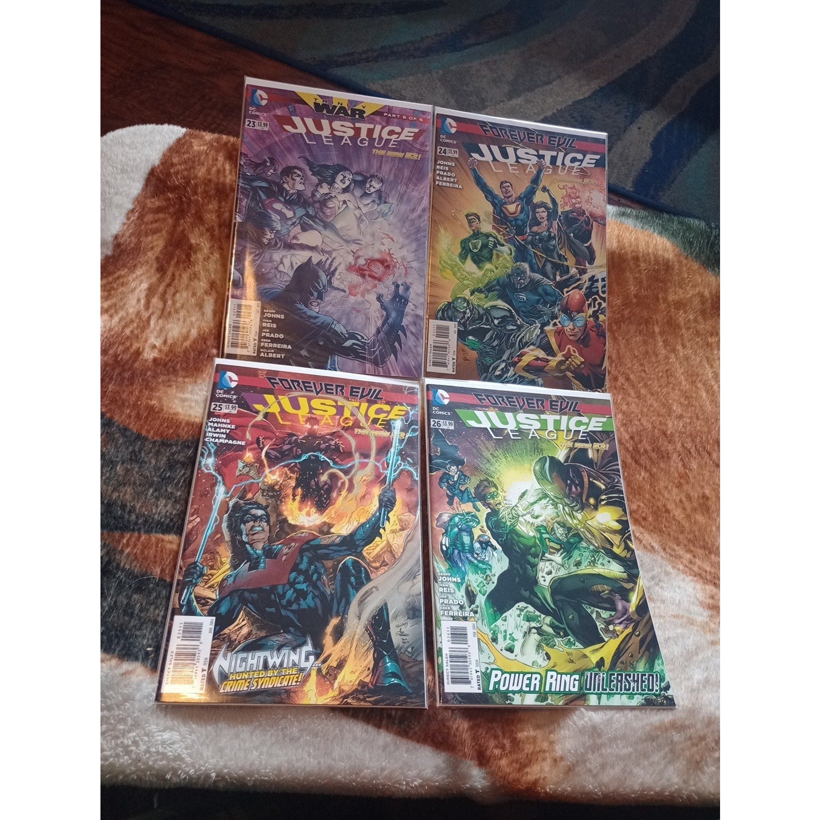 Justice League New 52 #0-26+Combo Pack 1+23.1-23.2,23.4 VF To NM-DC Comics 31 Is