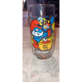 Vintage 1983 Peyo Smurfs Papa Smurf Collectible Drinking Glass Party Punch
