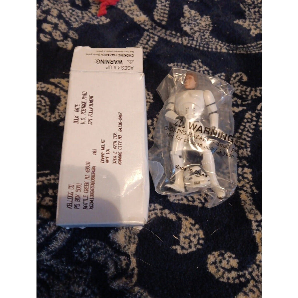 1995 Star Wars Han Solo Kellogg Cereal Mail Away Toy Action Figure