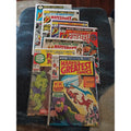 Marvel’s Greatest Comics Lot Of 7 Gd To FN Avg Fantastic Four #23-80