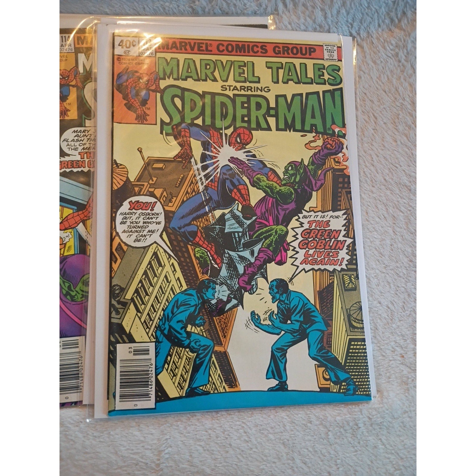 Spider-Man In Marvel Tales Lot Of 8 #102,104,107,110,112,113,114,119 FN To VF