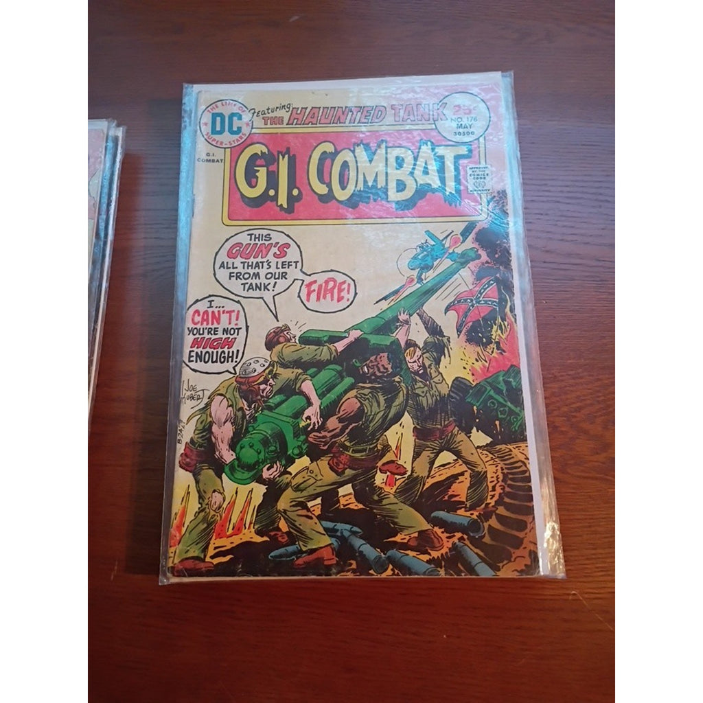 GI Combat Lot of 14 DC Comics #94-195 Low To Mid Grade 12¢-30¢ Rare 1962