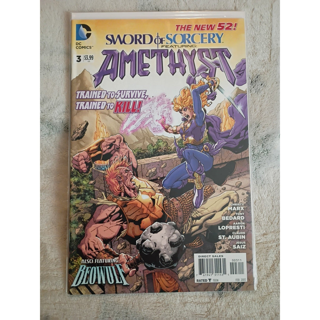 SWORD OF SORCERY AMETHYST 0 1 2 3 4 Full Run VF To NM- DC COMICS NEW 52 SERIES