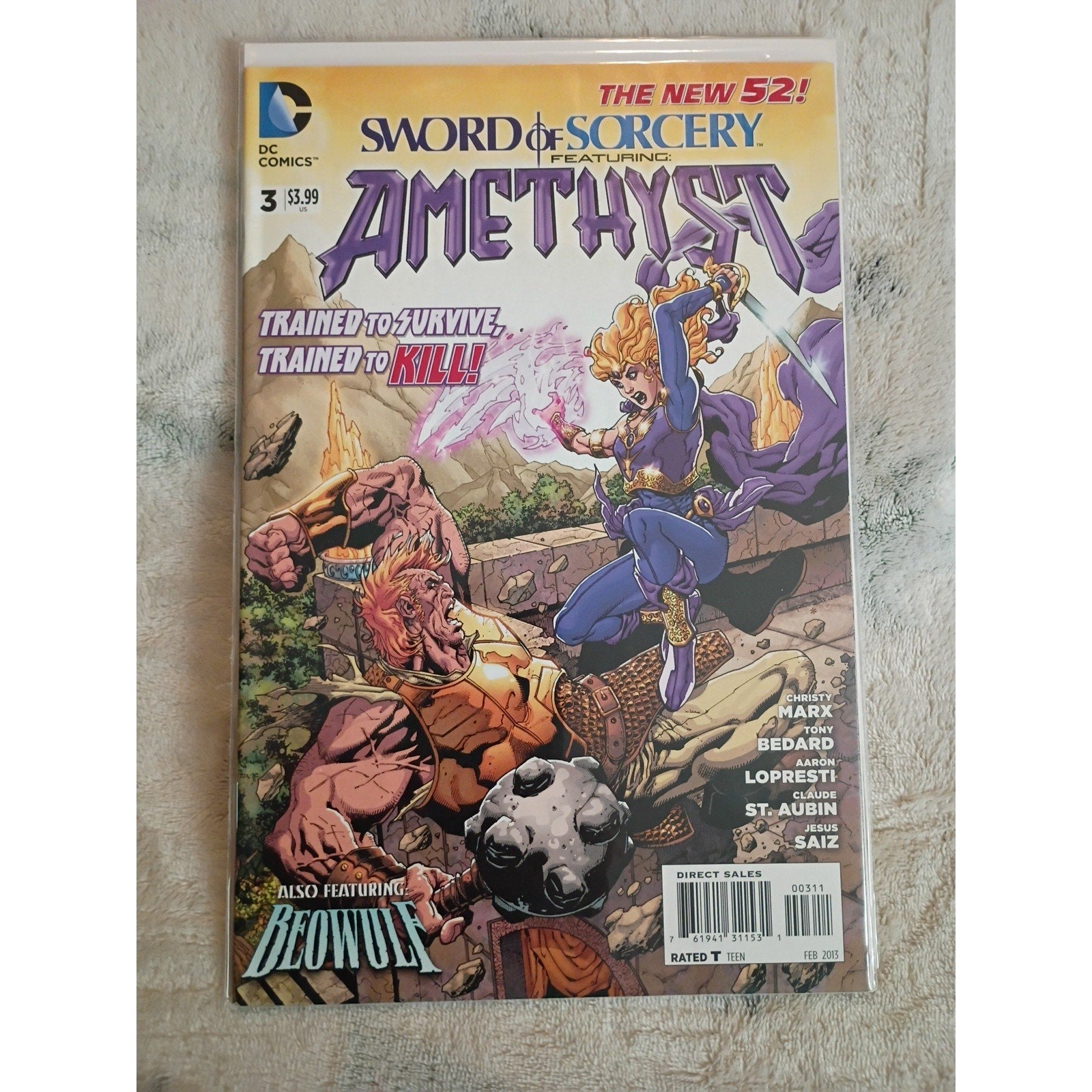 SWORD OF SORCERY AMETHYST 0 1 2 3 4 Full Run VF To NM- DC COMICS NEW 52 SERIES