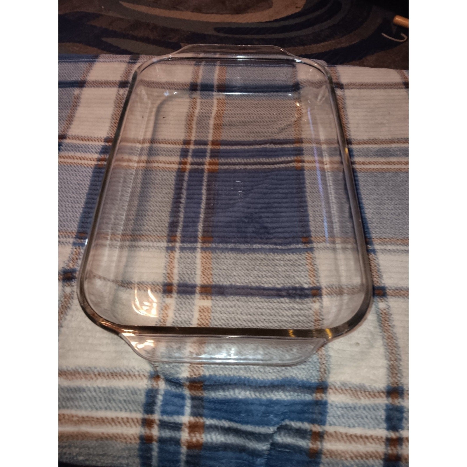 Vintage PYREX #233-R Clear Glass 13x9x2 3Qt 3L Casserole/Baking Dish Lasagna Pan