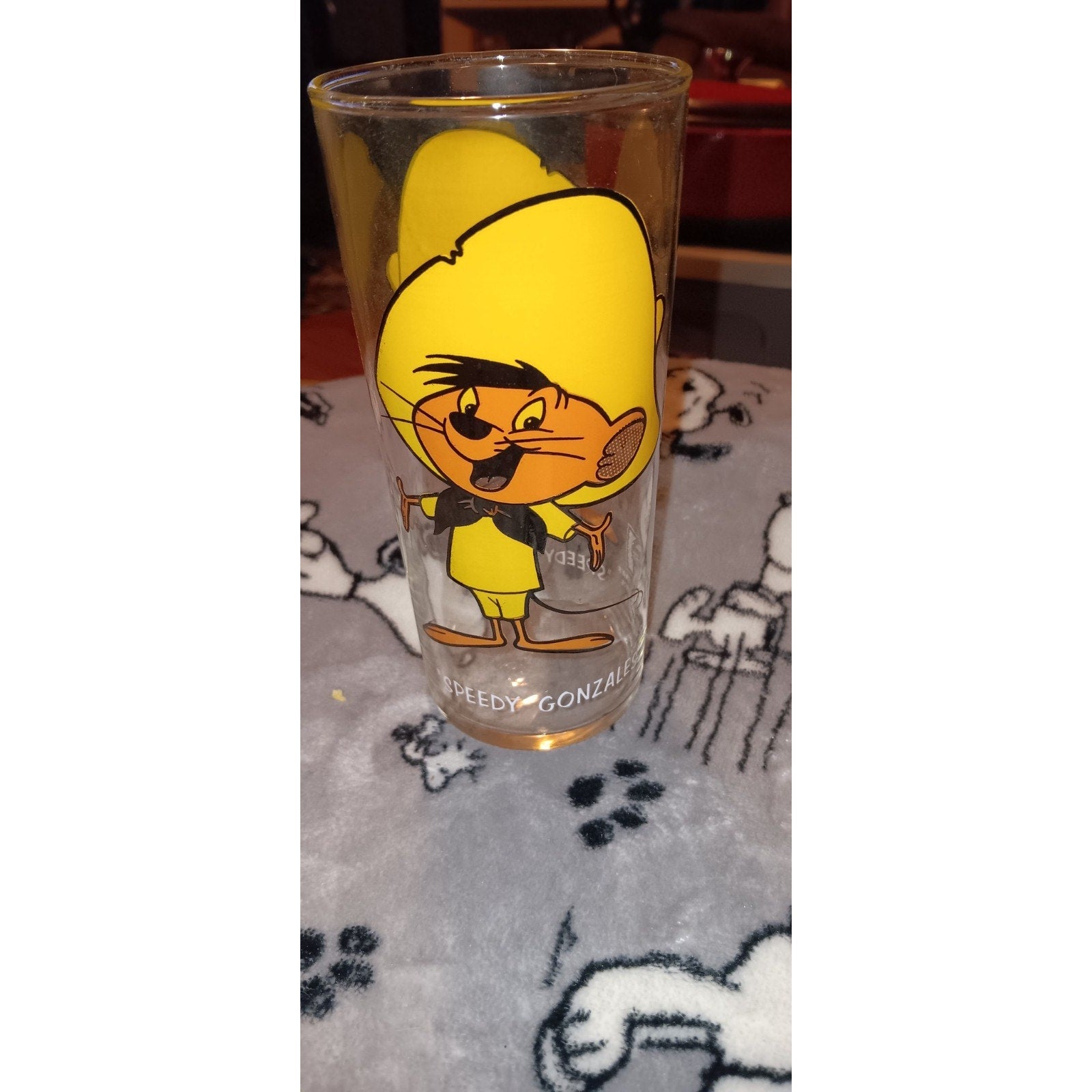 Pepsi Collector Series Glass 1973 Speedy Gonzales Glass
