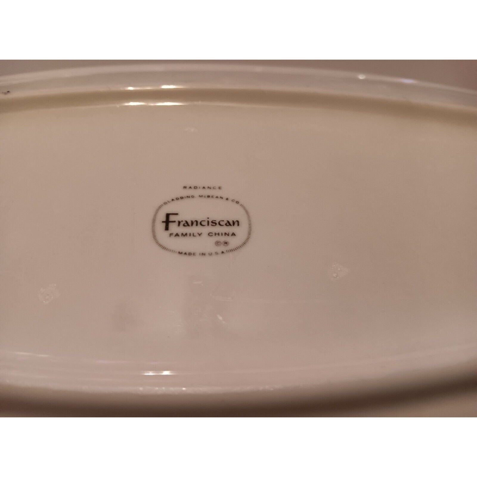 Gladding McBean Co. Franciscan Family China Radiance Platter 13.5×8.5