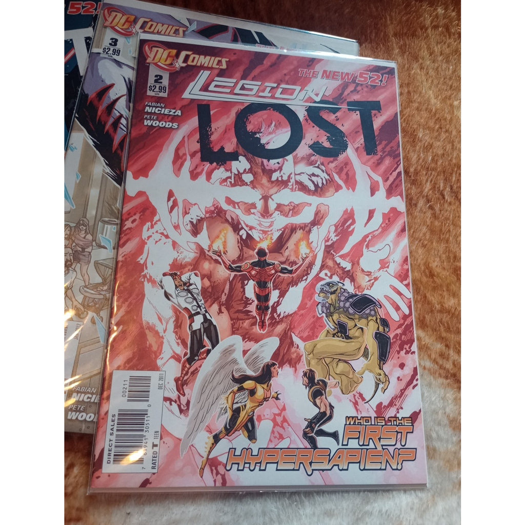 Legion Lost 2 3 4 5 DC Comics New 52 Lot Of 4 VF To NM Condition
