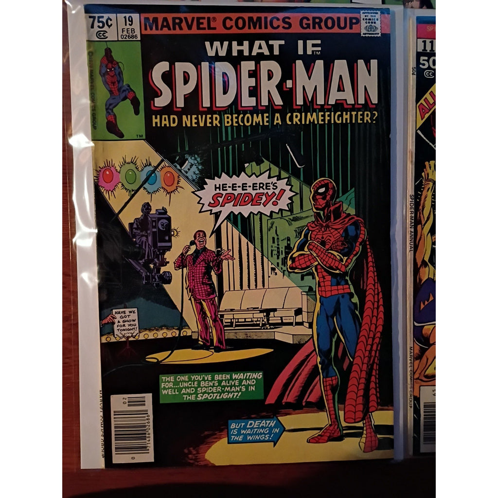 Spider-Man Lot Of 2 What If Spider-Man (1977) #19 Amazing Spider-Man Annual 11