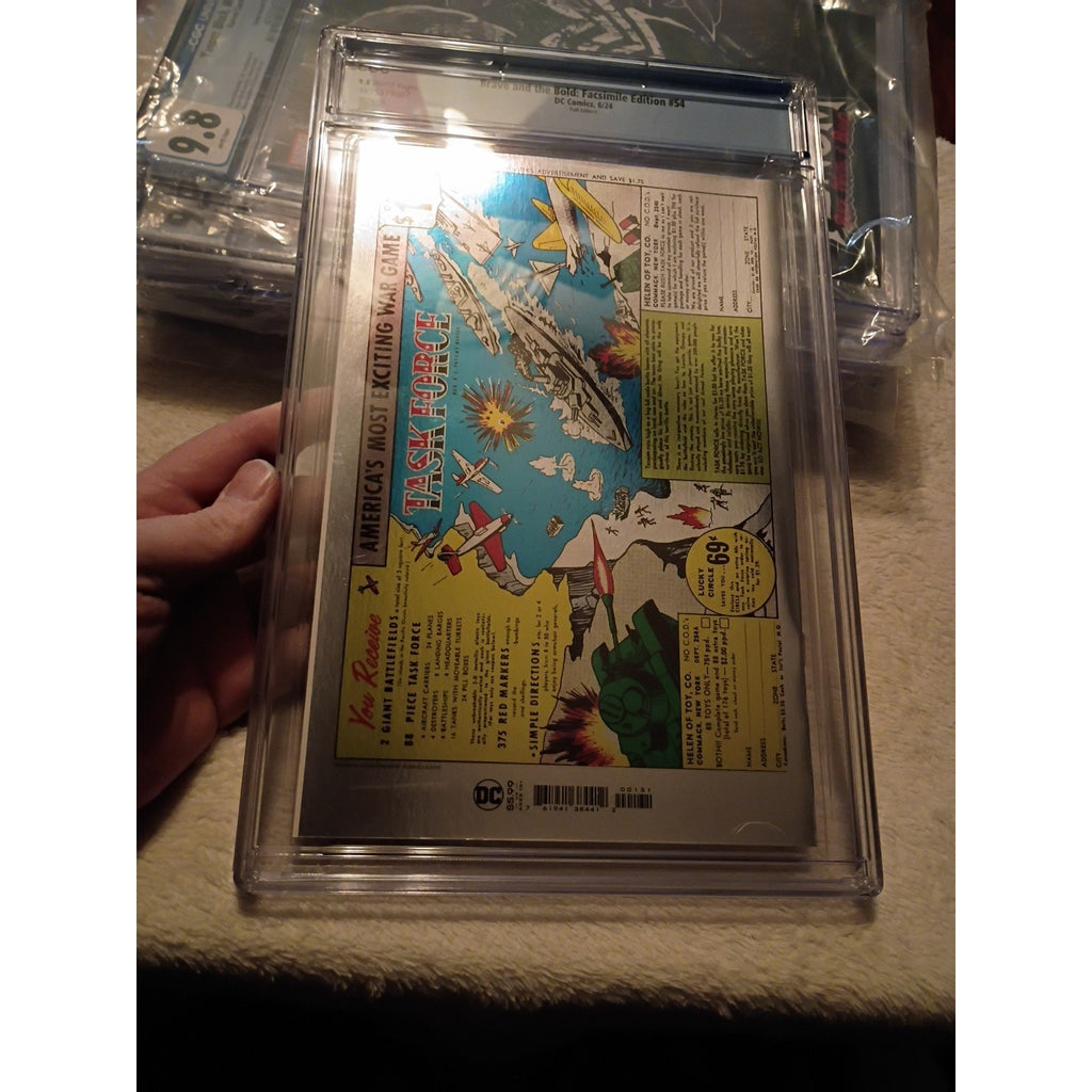 Brave and the Bold #54 FASCIMILE 1960 DC Comics CGC 9.8 1st app Teen Titans DC