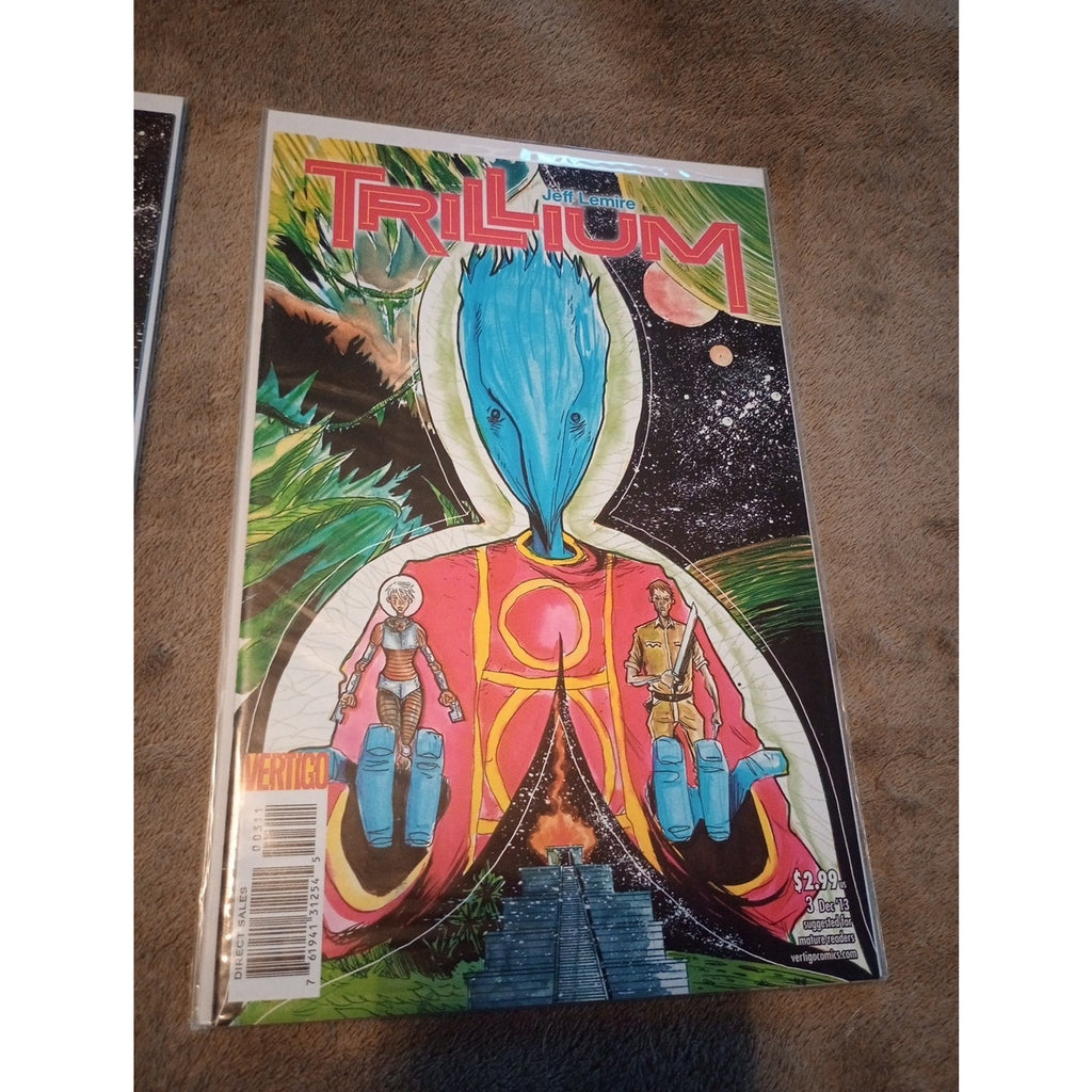 Trillium 1-5 (Vertigo 2013) Jeff Lemire Full Run Lot Of 5 VF To NM Condition