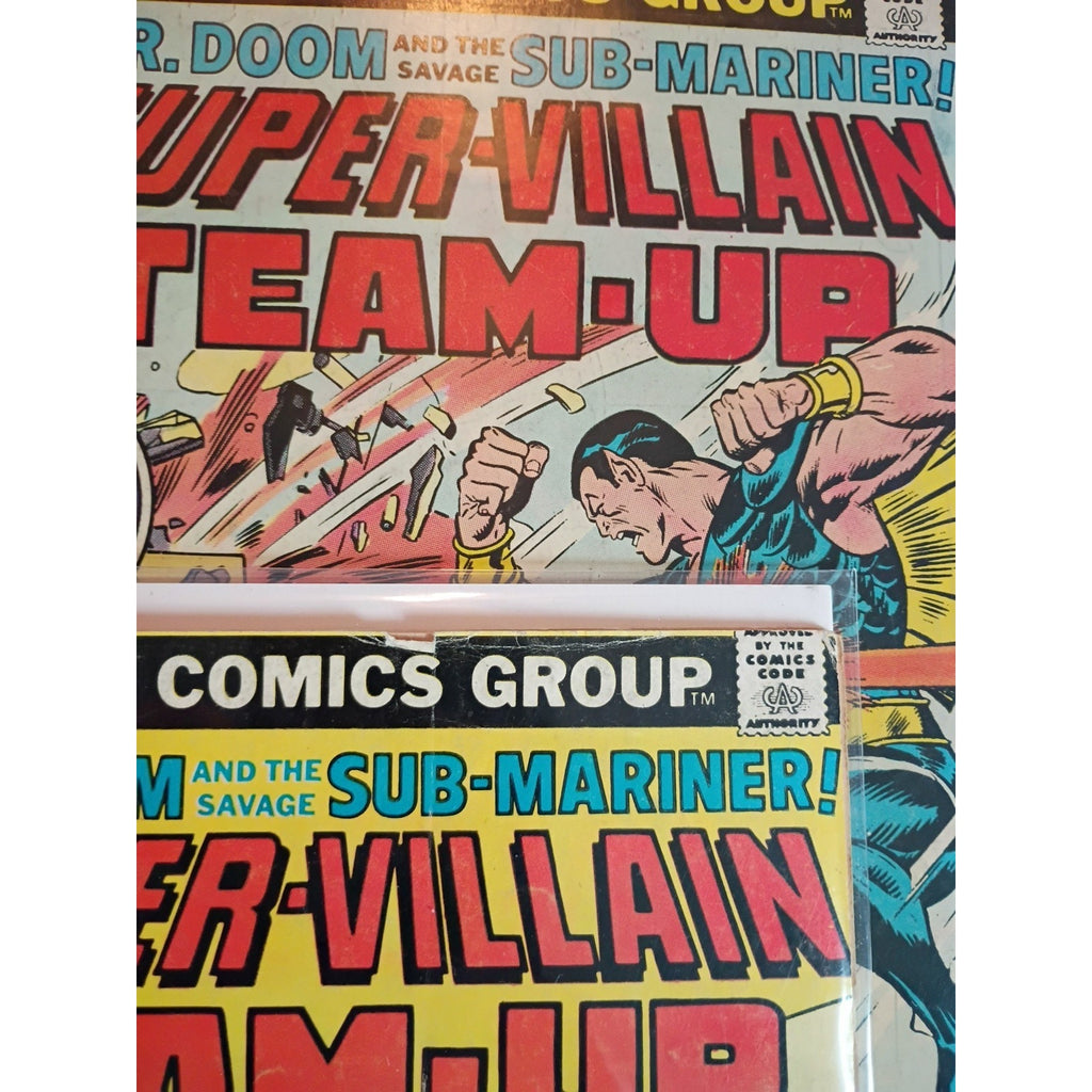 Super-Villain Team-Up #3-7 Lot Of 5 ~ 1975 Marvel Comics FN TO FN+ 25¢ Comics