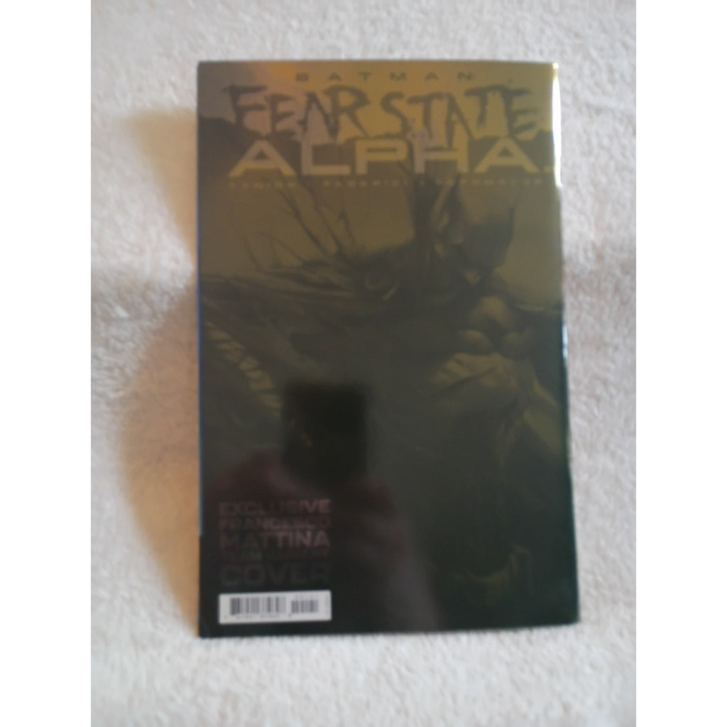 ✨Batman Fear State Alpha #1 - Mattina Foil Variant -Virgin -DC - NM High Grade