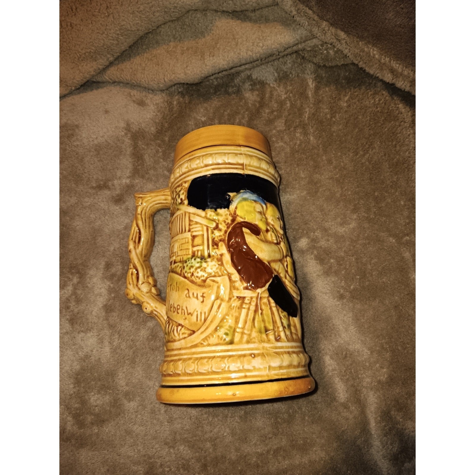 Vintage German Beer Stein Mug Excellent Condition Neat Piece