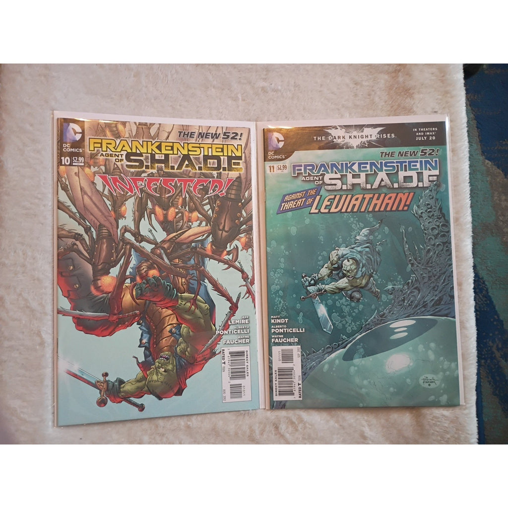 FRANKENSTEIN AGENT OF SHADE #0-16 DC COMIC SET COMPLETE 2011 VF/NM High Grade