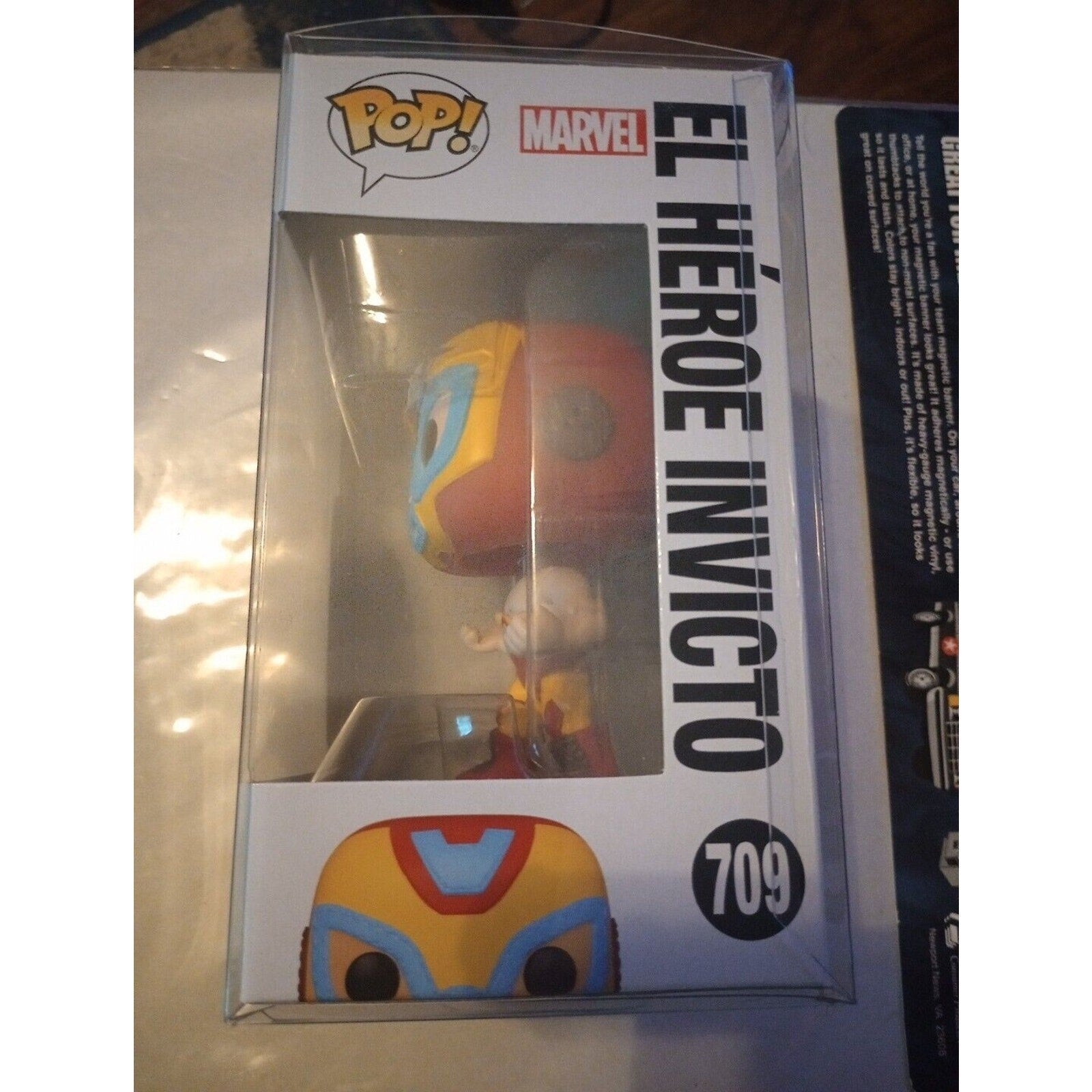 Funko Pop! Vinyl: Marvel - Luche Libre El Heroe Invicto #709 New Masked Wrestler