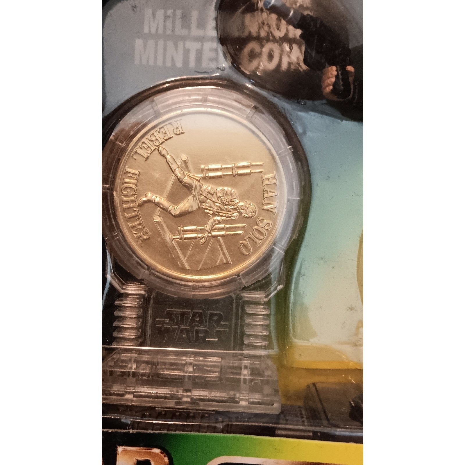 Star Wars: 1997 The Power of the Force: Bespin Han Solo Coin Collection NIP