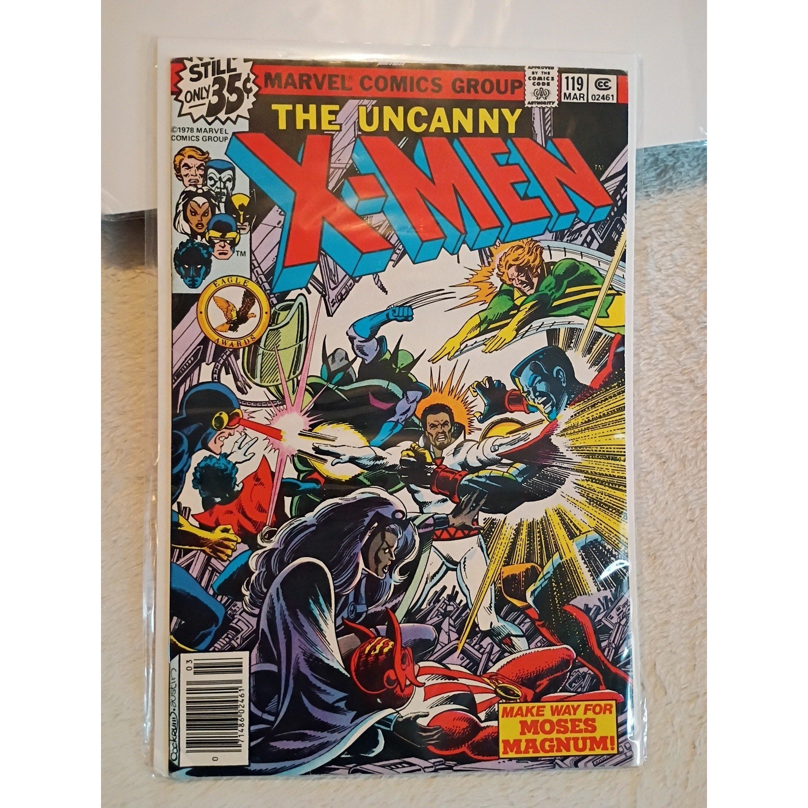 Uncanny X-Men #119 (1979) 1st Cameo Appearance of Proteus FN To VF 🗝️ Newstand