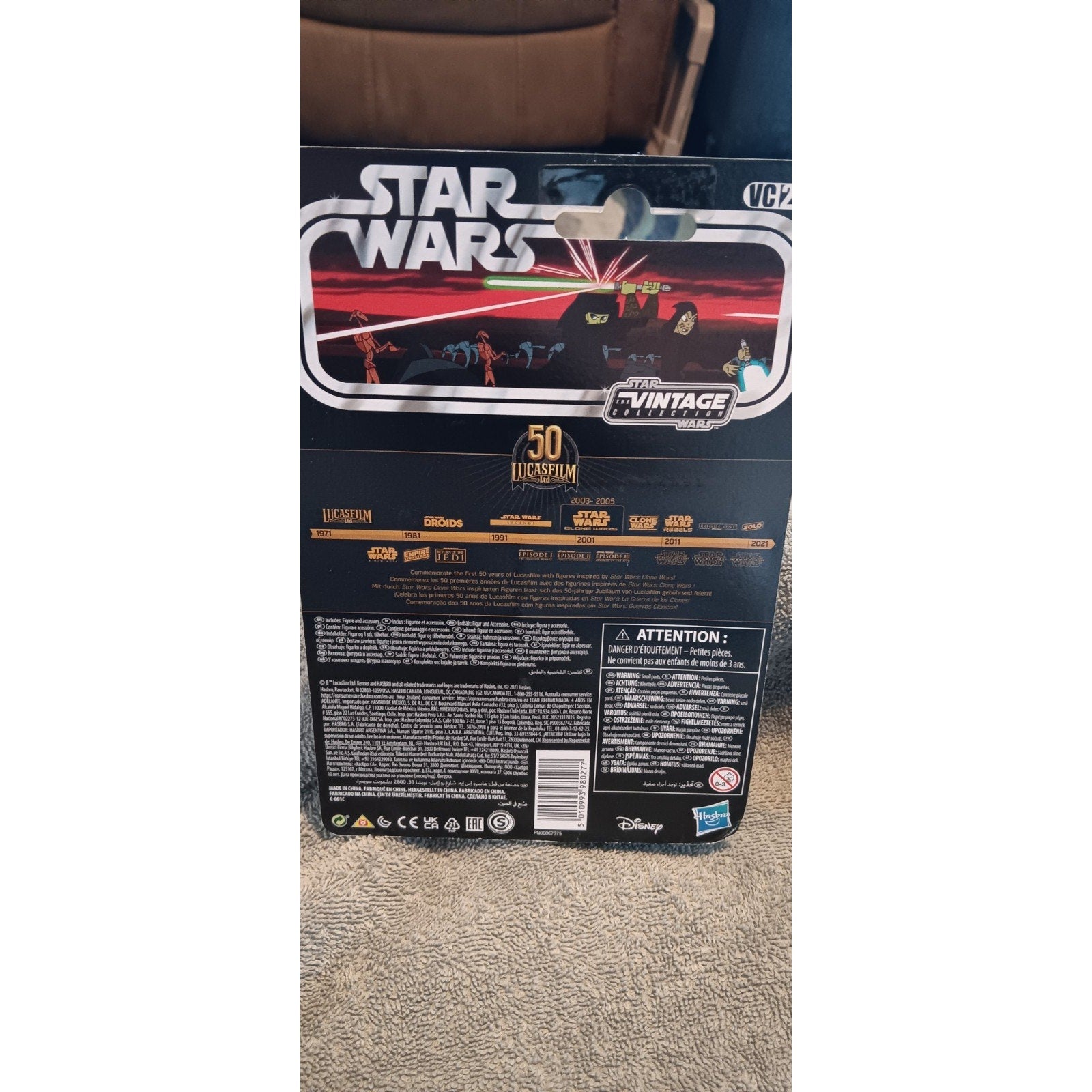 Hasbro Star Wars The Vintage Collection Luminara Unduli Figure Nib