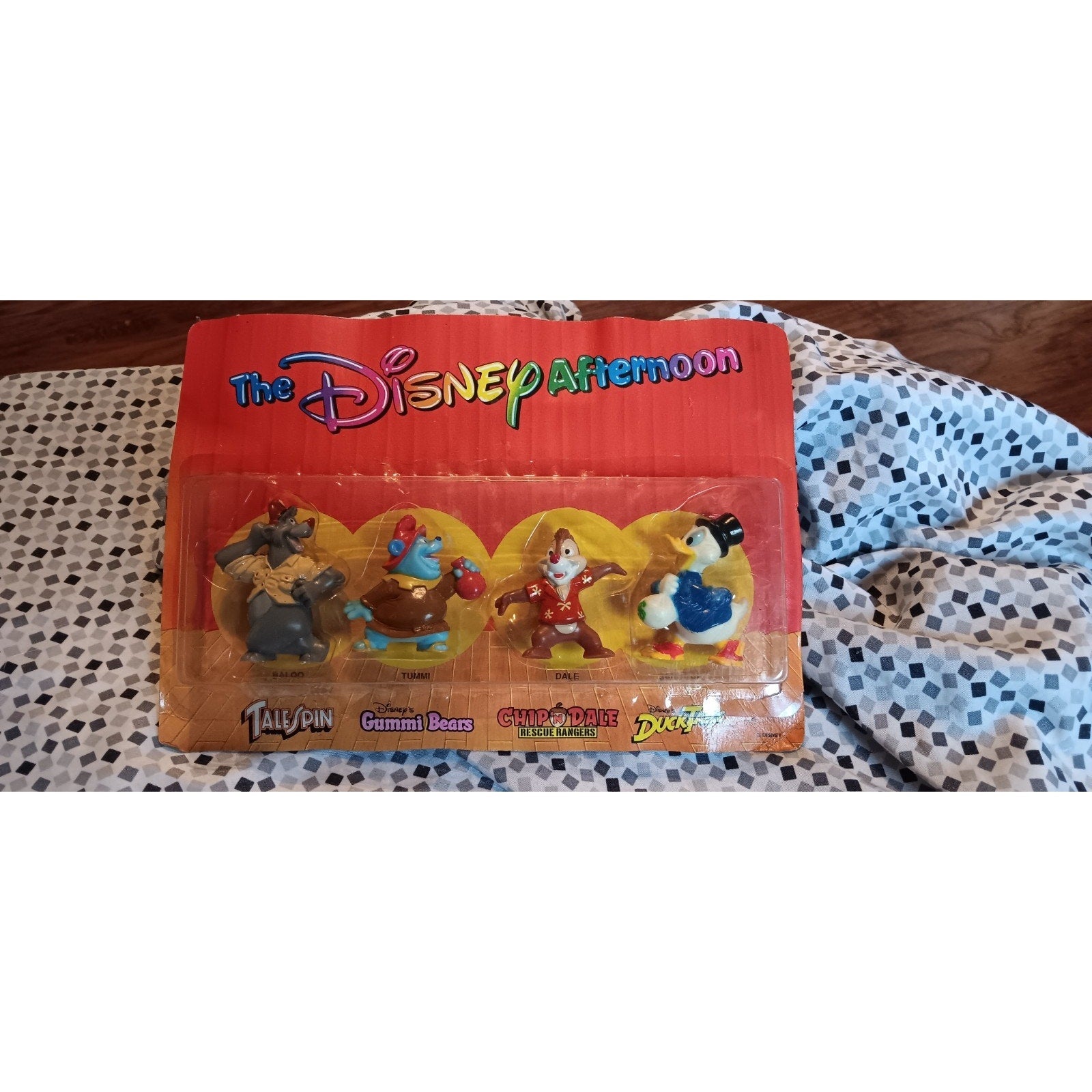 Vintage 1991 Disney AFTERNOON Pvc MOC FIGURES TALESPIN CHIP 'N DALE DUCK TALES