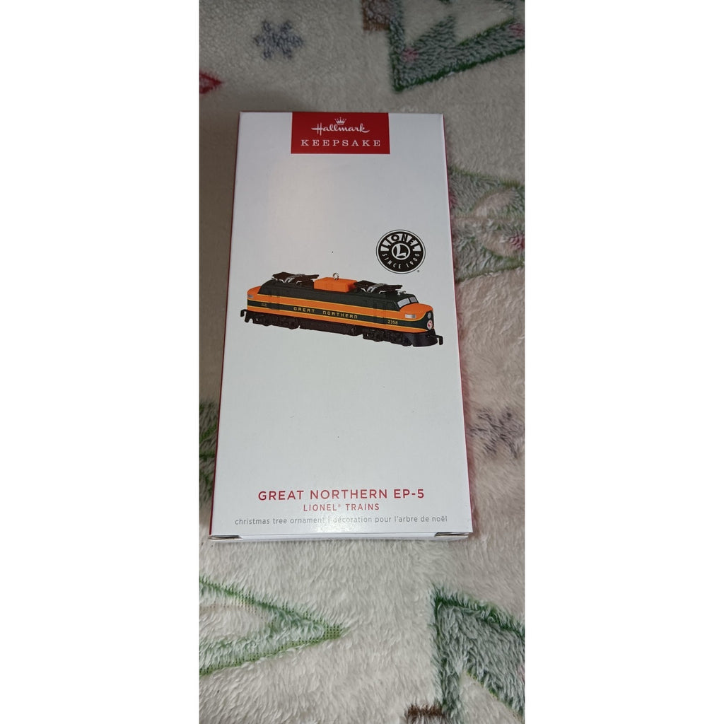 Hallmark Lionel Trains GREAT NORTHERN EP-5 Locomotive Christmas Ornament Used