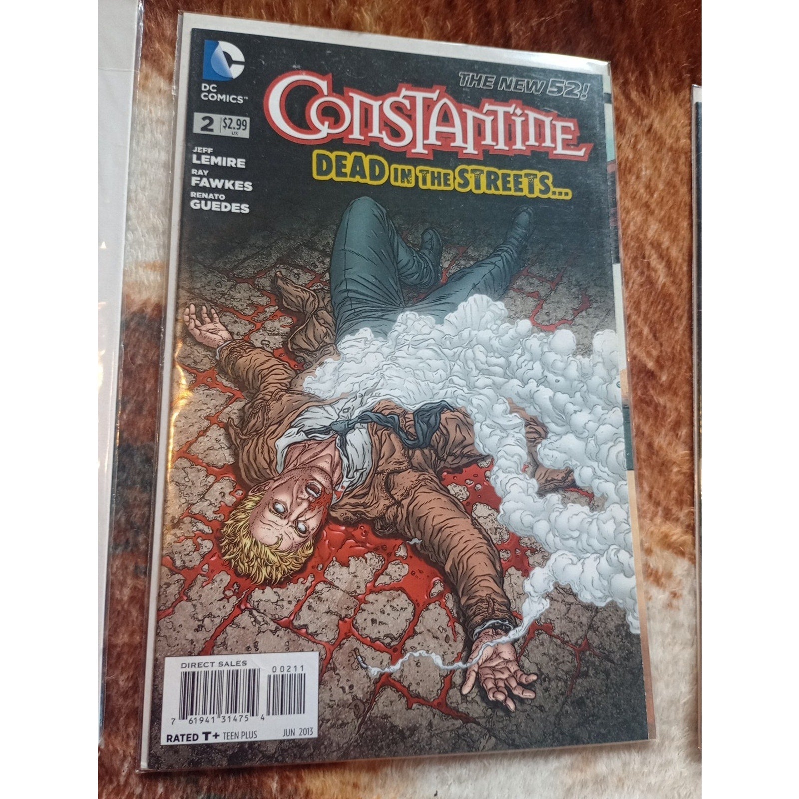 Constantine New 52 Comic Lot Of 6 Issues #1-3, 7,8,10 DC Vf To NM