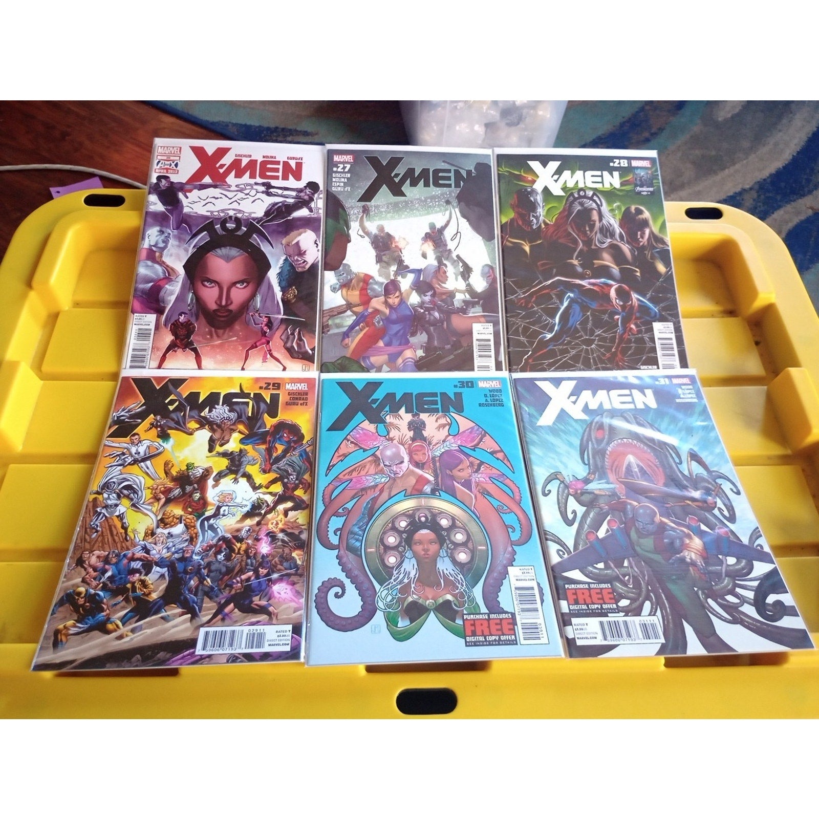X-Men #20-41 Marvel Comic Book Lot Of 22 VF To NM