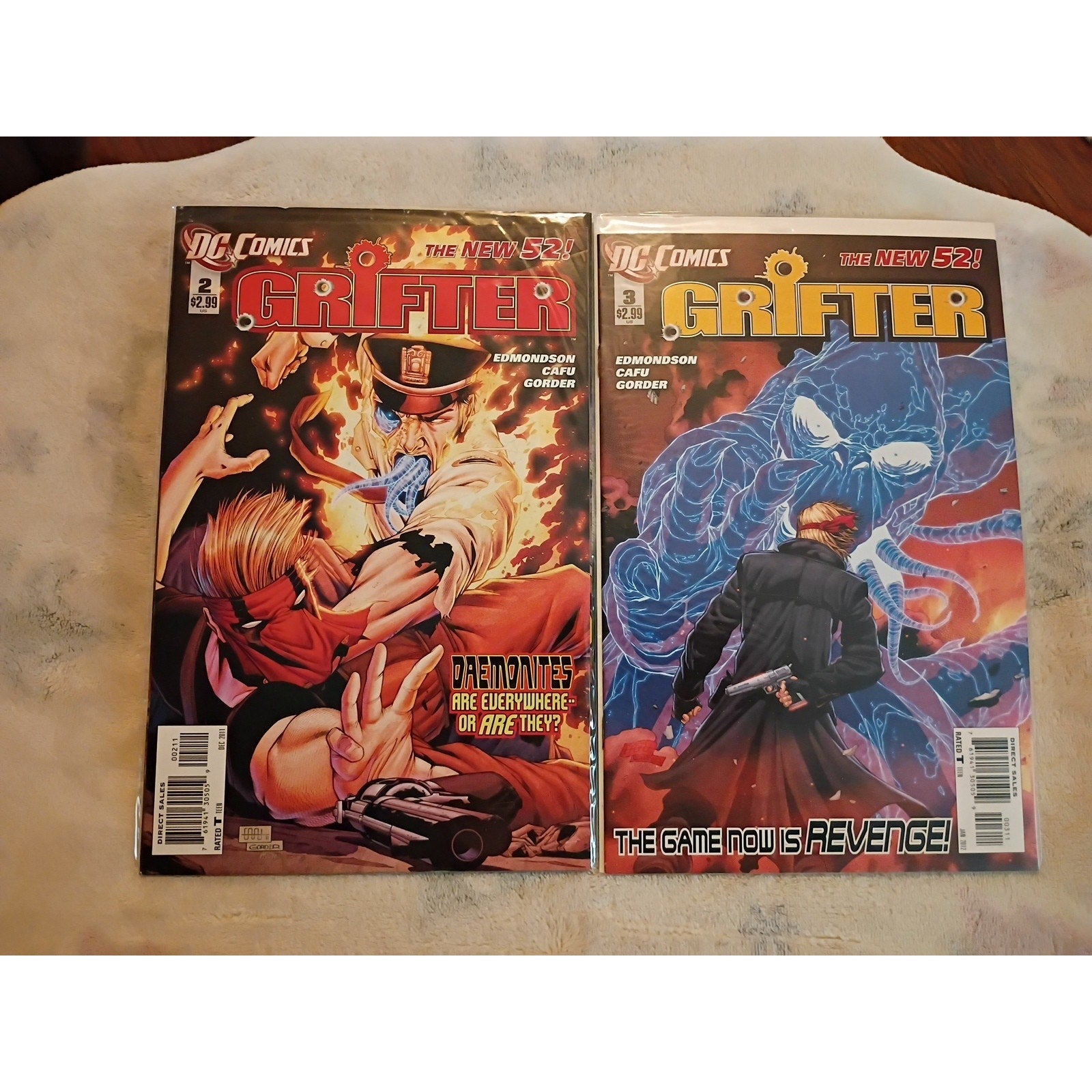 Grifter #0 1-16 Complete Set 2011 DC New 52 Series Liefeld VF To NM Comics