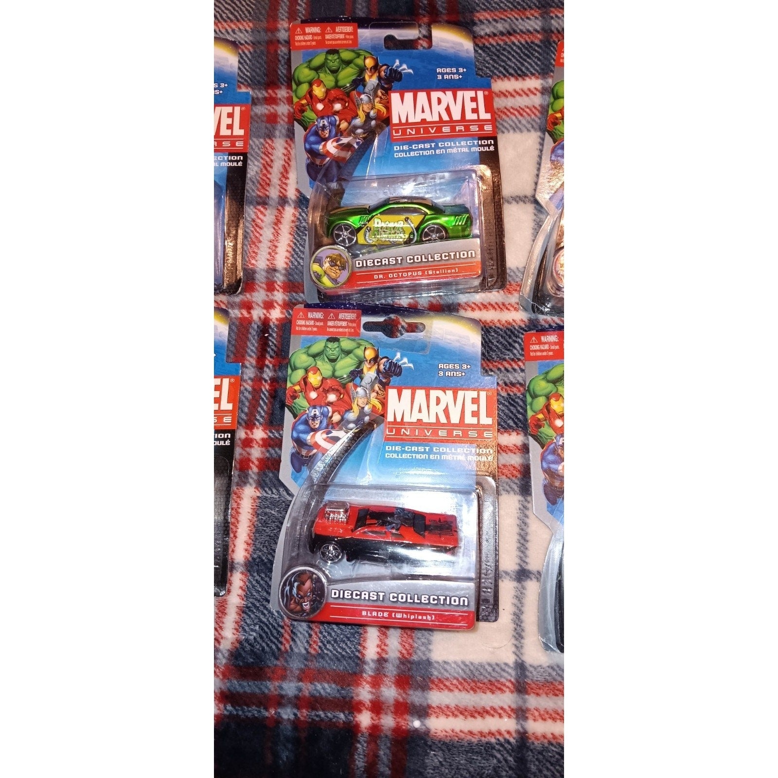 2012 Maisto Marvel Universe 1/63 Scale Die-Cast Car Lot Of 7 Red Skull Surfer