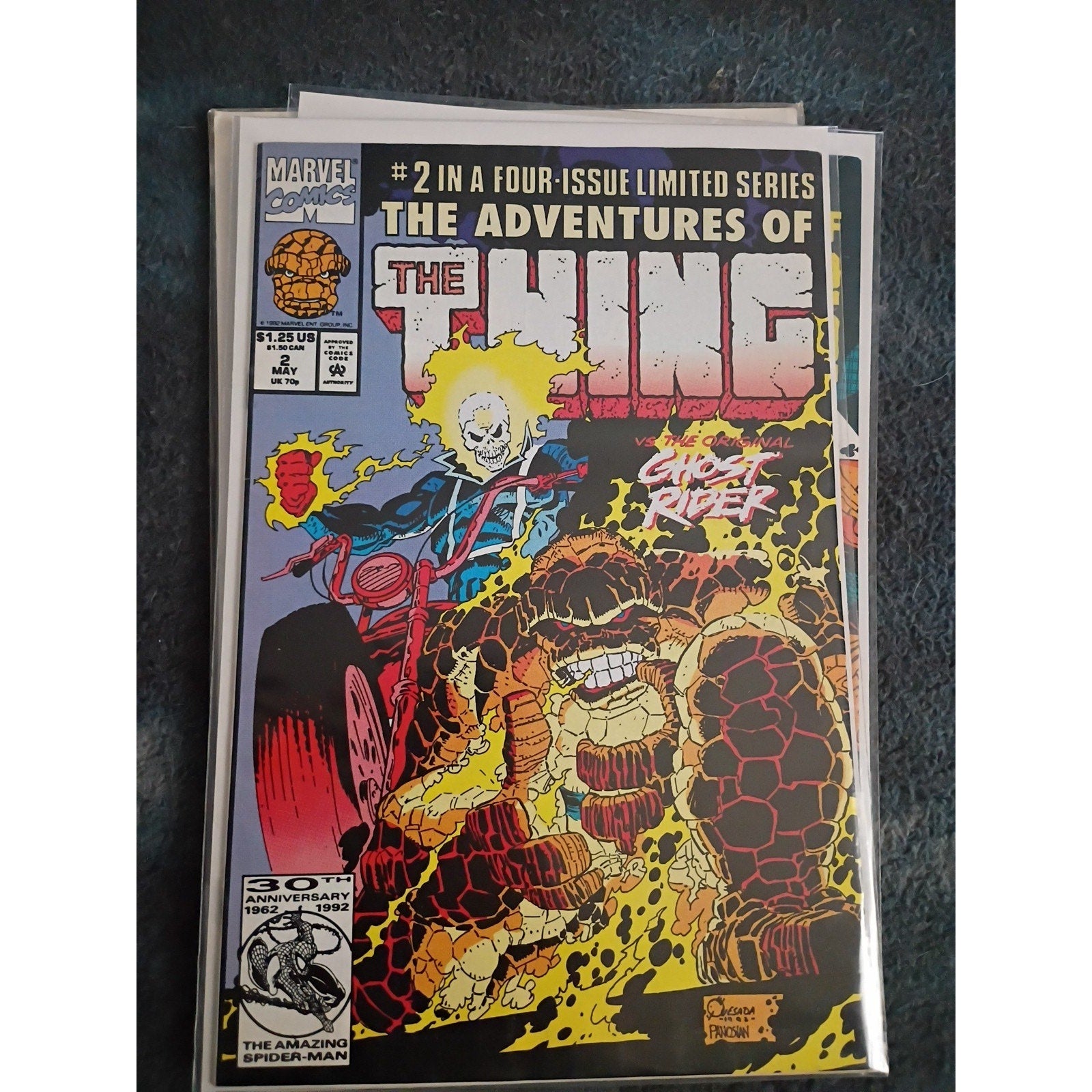 ADVENTURES OF THE THING #1-4 COMPLETE (Marvel Limited Series 1992) Newsstand